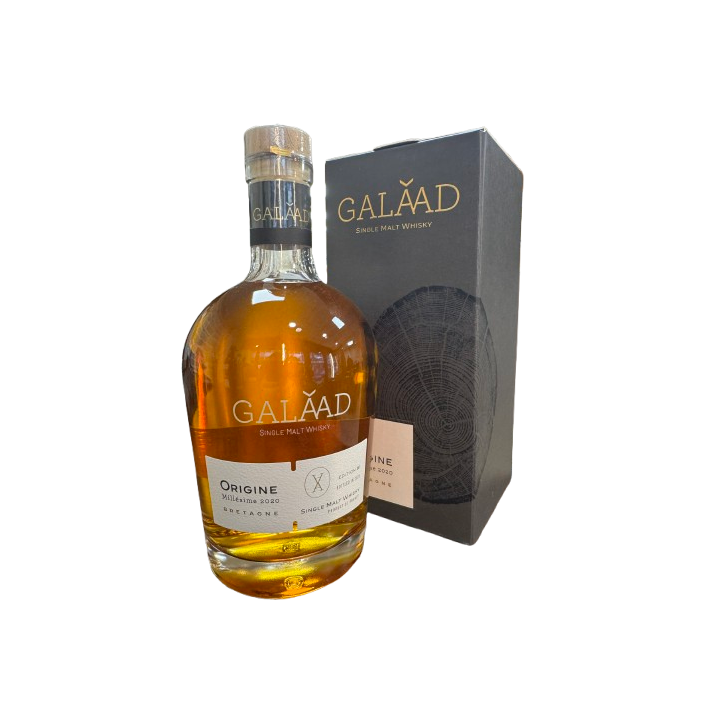 Whisky Galaad Origine Millésime 2020 Bretagne