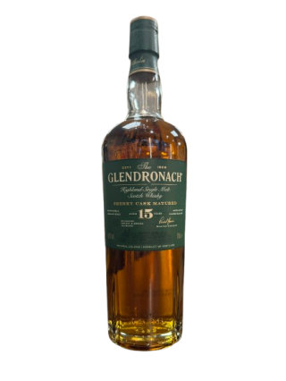 Whisky Glendronach 15 ans Sherry Cask